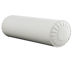 Cuscino cilindrico con pieghe