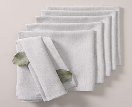 Set di 6 tovaglioli 42x42 182-13