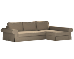 Divano letto Backabro con coprichaise longue
