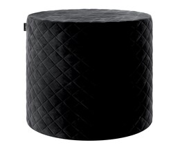 Pouf trapuntato a forma di botte