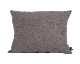 Fodera per cuscino Shirley grigio scuro