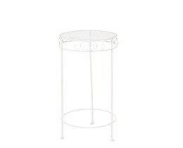 Supporto per piante margherite, 60 cm, bianco