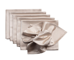 Set di 6 tovaglioli 42 x 42 cm Damasco 141-73