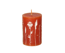 Świeca Giulia 13cm arancione