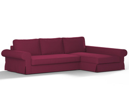 Divano letto Backabro con coprichaise longue