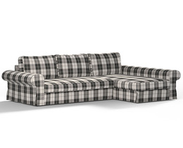 Divano letto Backabro con coprichaise longue