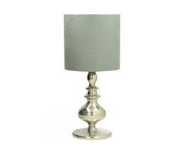 Lampada da tavolo Narvik grigia, 63 cm