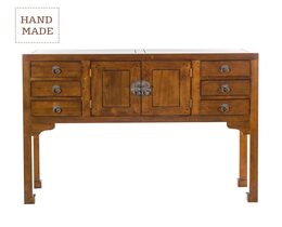Consolle Ibuku marrone 120x38x95cm