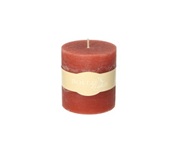 Świeca Lea 10cm rosso arancione