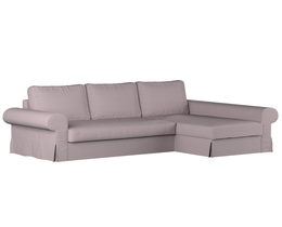 Divano letto Backabro con coprichaise longue
