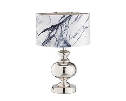Lampada da tavolo grigio marmo