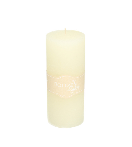 Świeca Lea 15cm cream