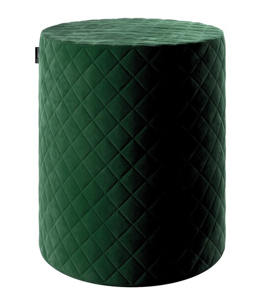Quilted Barrel Pouffe