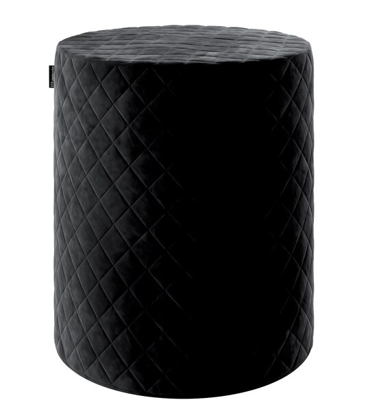 Quilted Barrel Pouffe