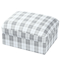 Thicknessönlid Footstool Cover