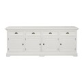Chest of drawers Brighton 4 doors + 4 drawers white