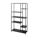 Bookcase with with shelves Ivar 80x30x165cm