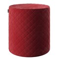 Quilted Barrel Pouffe