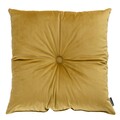Square Velvet Cushion with Button