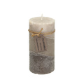 Świeca Lucia 14cm marble brown