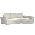 Backabro sofa Bed with Chaise Longue Cover