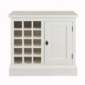 Wine cabinet Brighton 85cm white