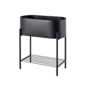Plant stand Valery Duo 40x19x45cm black