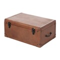 Chest leather Sirin 56x36x25cm